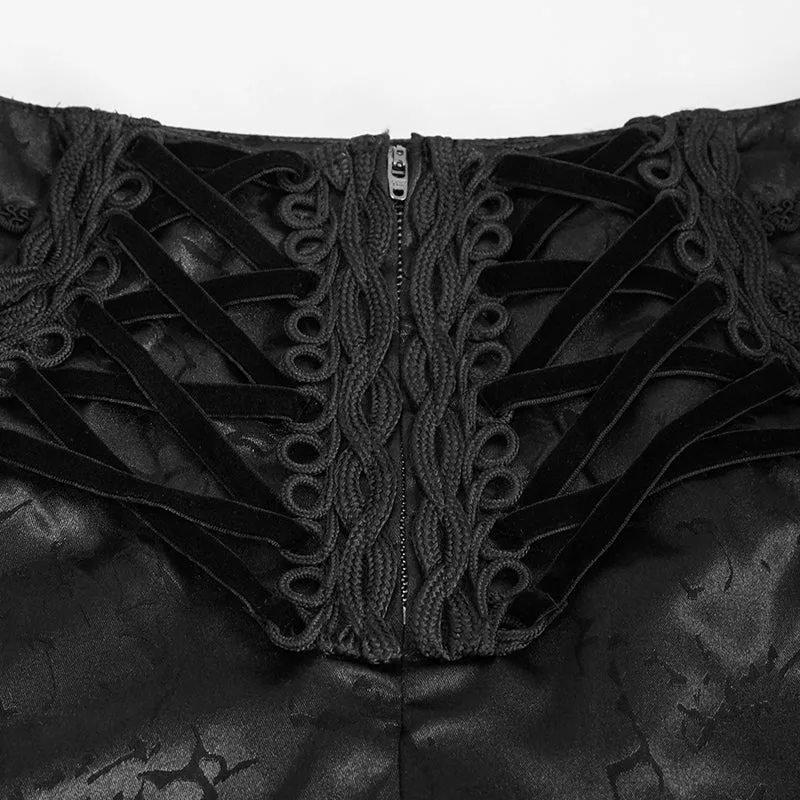 Aanzicht 5 — Broek – zwart gothic Victoriaans