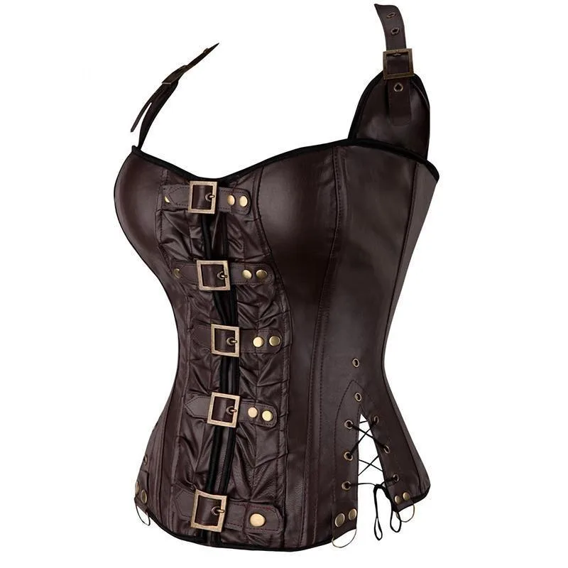 Aanzicht 7 — Steampunk korset – avonturierin
