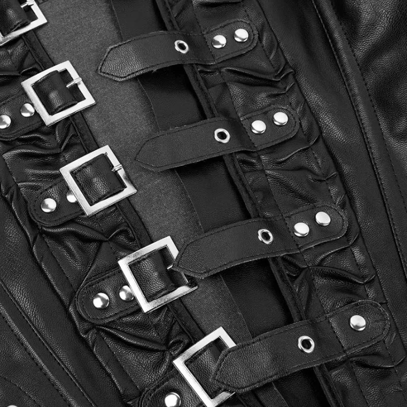 Aanzicht 4 — Steampunk korset – avonturierin