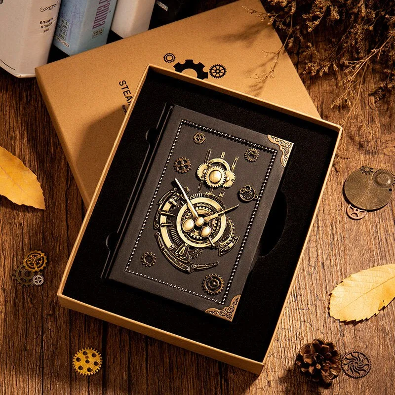 Aanzicht 2 — Steampunk notitieboek