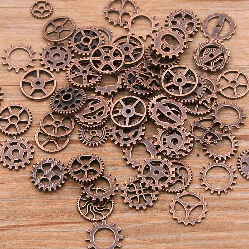 Aanzicht 9 — Steampunk tandwiel set
