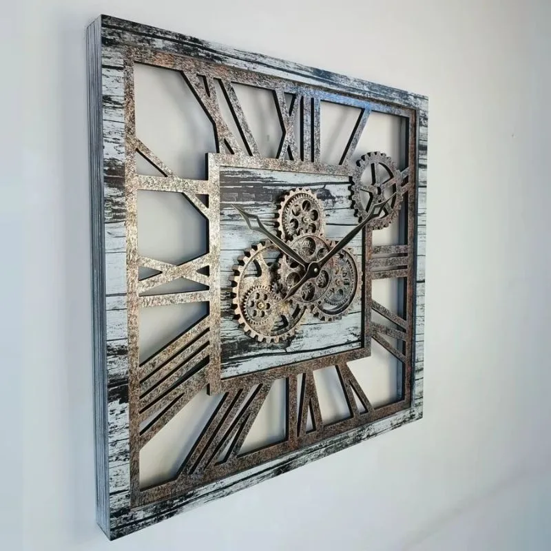 Aanzicht 3 — Steampunk horloge – groot