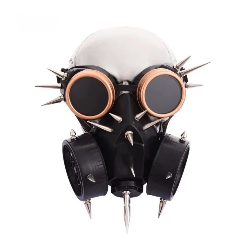 Steampunk gasmasker als kostuumaccessoire voor heren Steampunk gasmasker als kostuumaccessoire voor heren