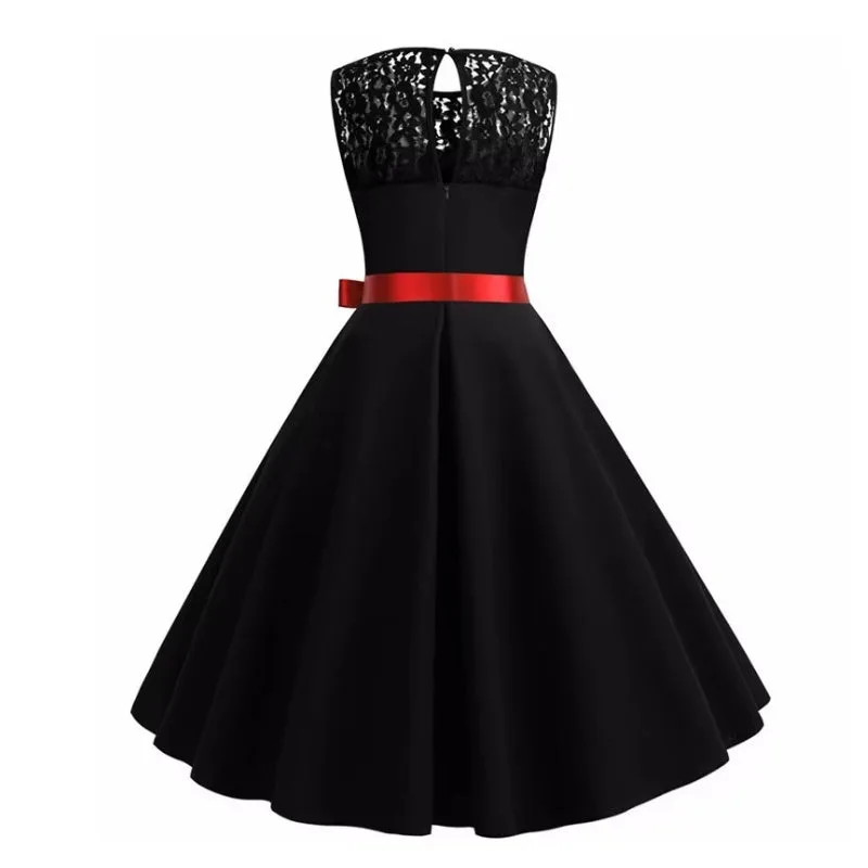 Aanzicht 2 — Jurk – vintage chic