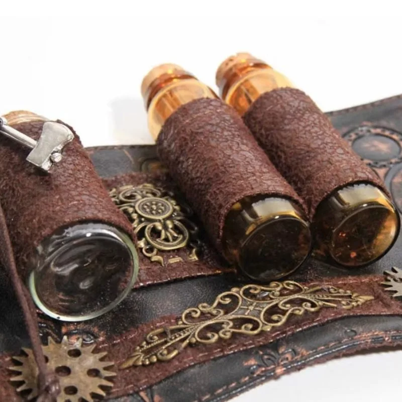 Aanzicht 6 — Steampunk bovenarmband – flesje