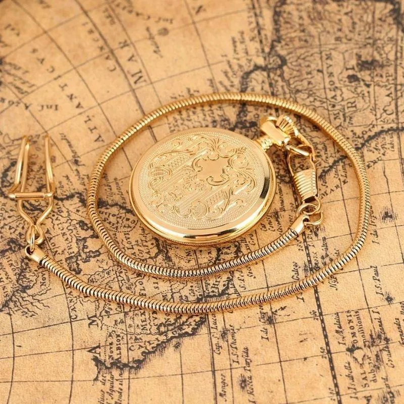 Aanzicht 2 — Steampunk zakhorloge – nieuw