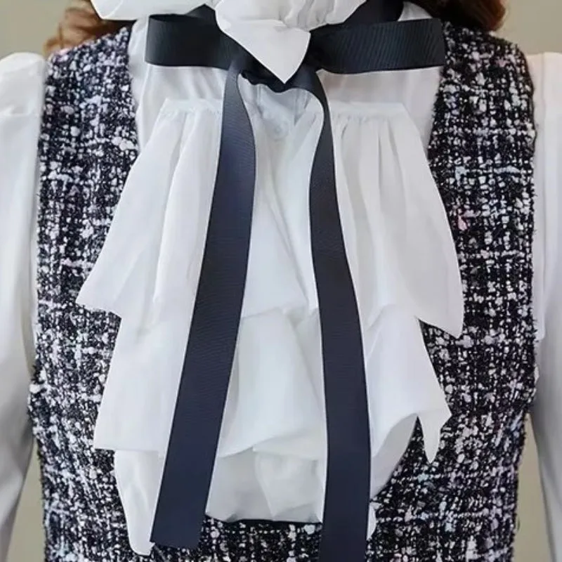Aanzicht 7 — Steampunk blouse voor dames – modern