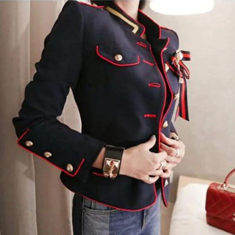 Aanzicht 5 — Jas voor dames – militaire stijl gothic