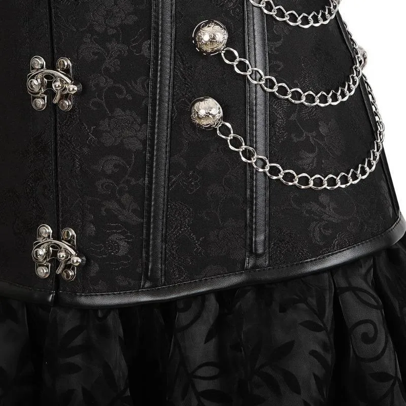 Aanzicht 4 — Steampunk kostuum – korset