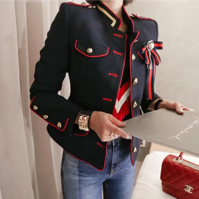 Aanzicht 6 — Jas voor dames – militaire stijl gothic