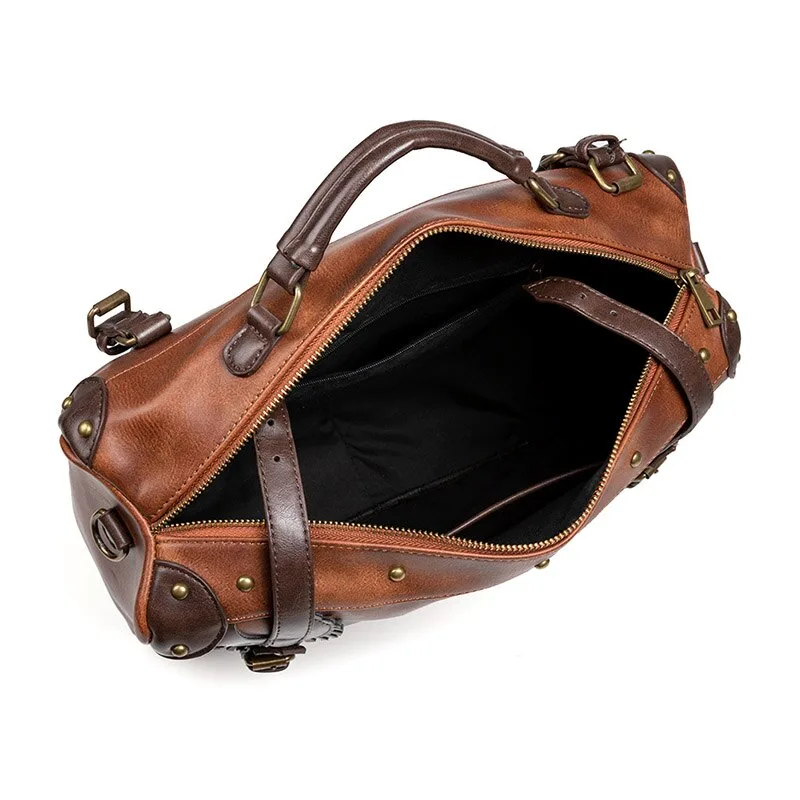 Aanzicht 7 — Steampunk tas – van PU-kunstleer