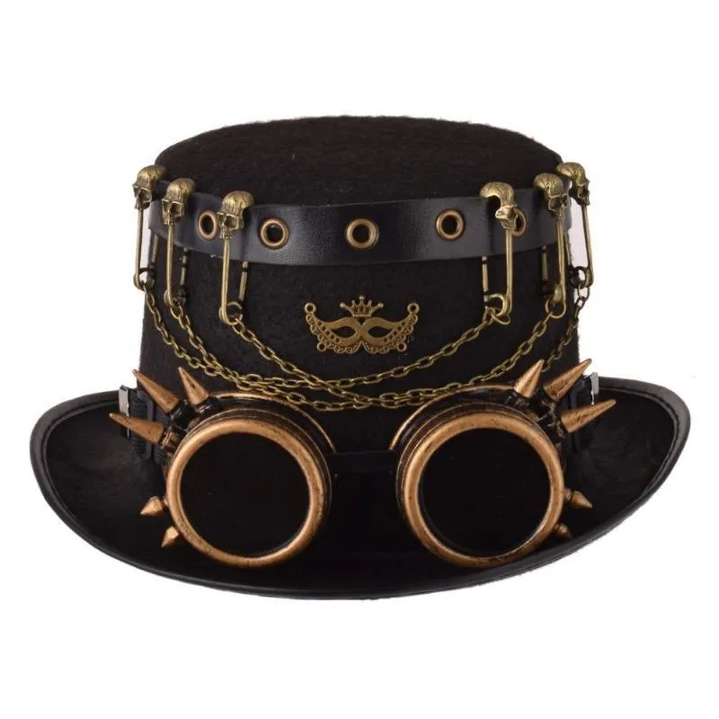 Steampunk hoed – hoge hoed Cabaret