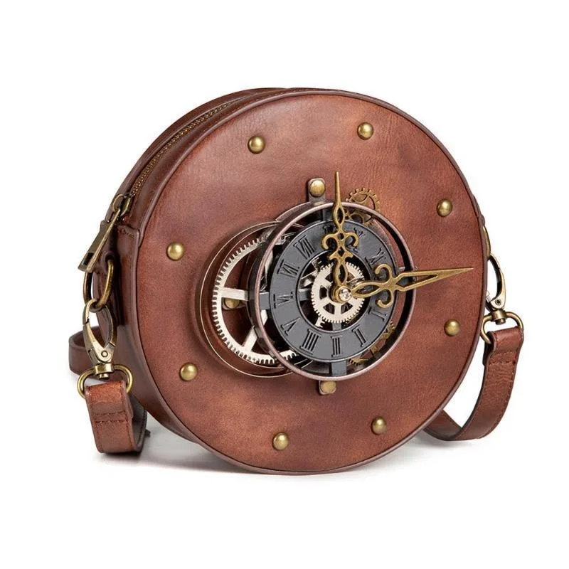 Aanzicht 4 — Steampunk handtas