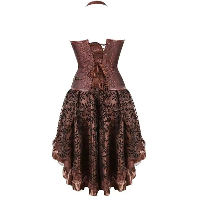 Aanzicht 3 — Steampunk jurk – Victoriaans