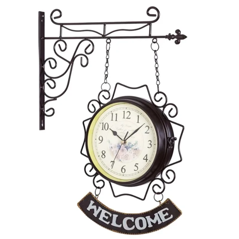 Horloge – vintage dubbelzijdig