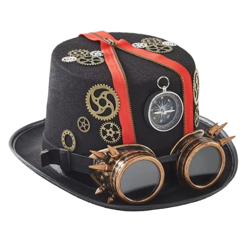 Steampunk hoed – revolutionair Steampunk hoed – revolutionair