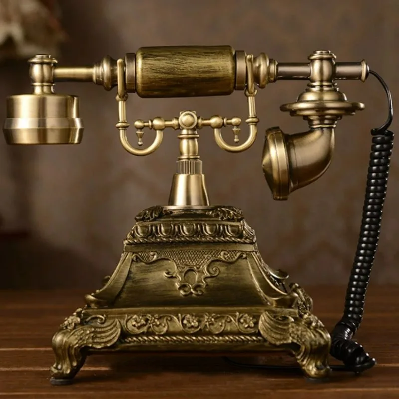 Aanzicht 5 — Steampunk telefoon