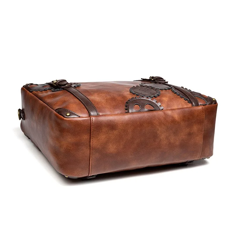 Aanzicht 8 — Steampunk tas – van PU-kunstleer