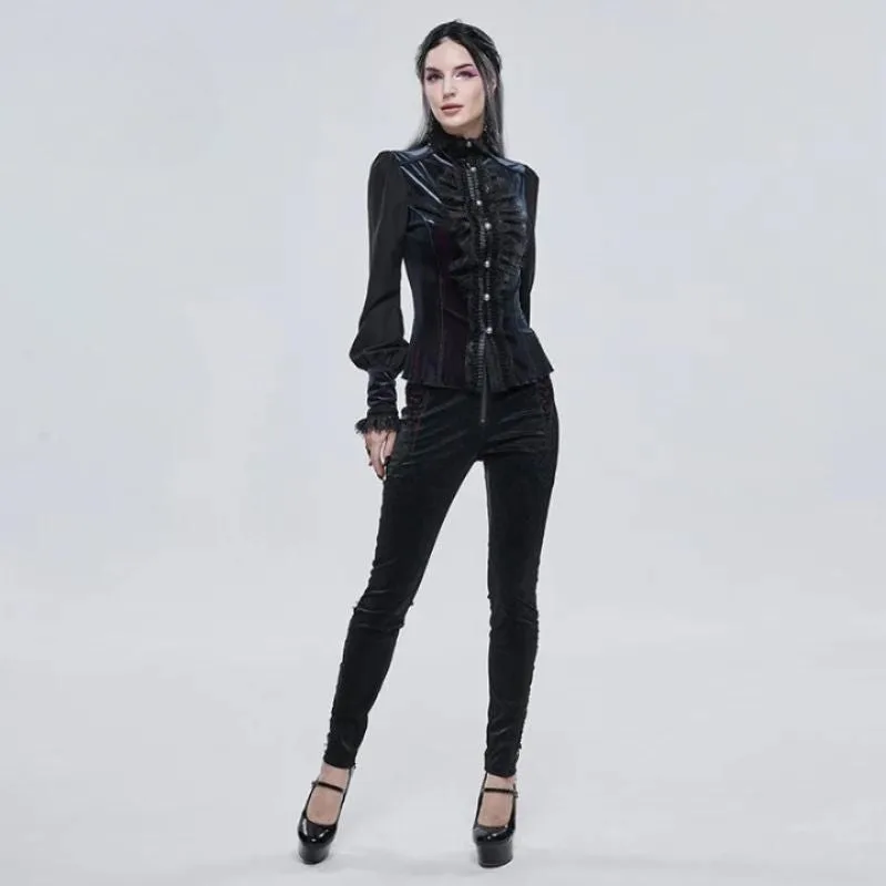 Aanzicht 2 — Broek – gothic vintage