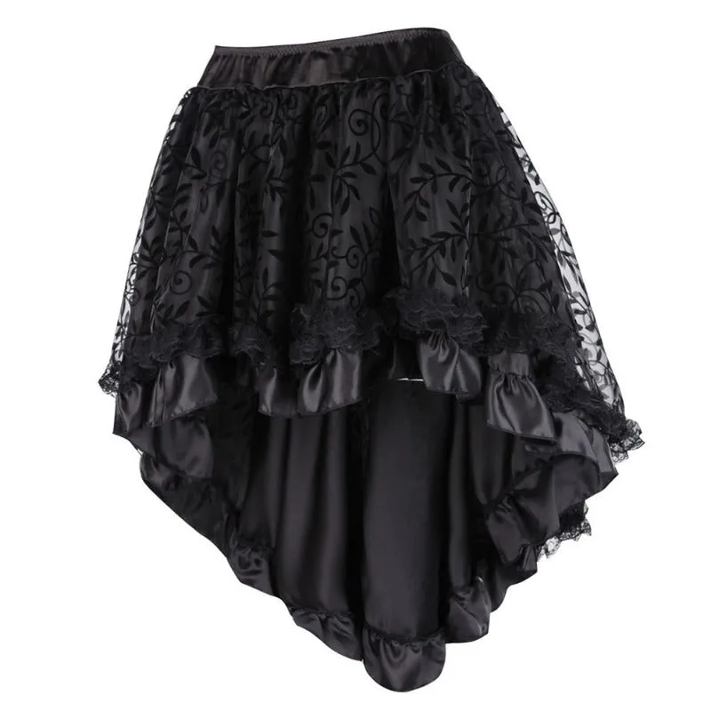 Aanzicht 3 — Rok – tule gothic