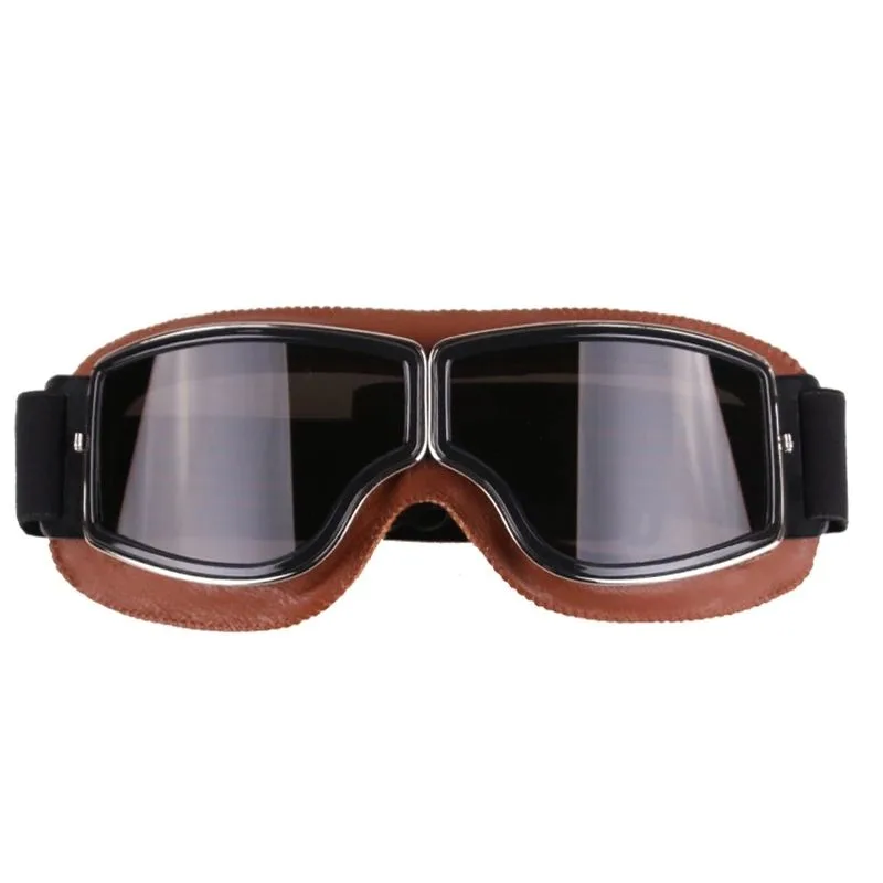 Aanzicht 5 — Steampunk bril – retro motorstijl