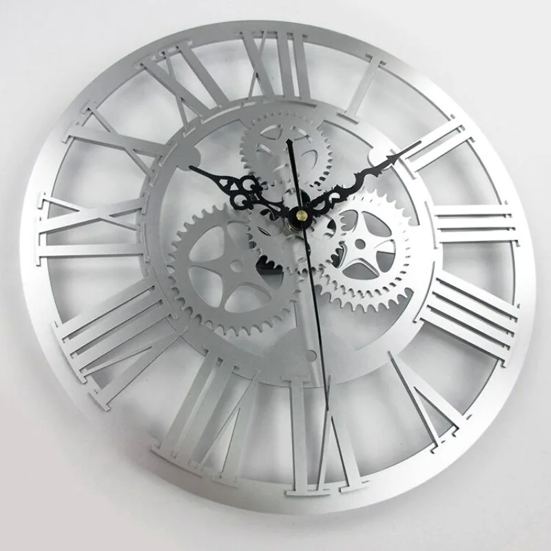 Aanzicht 5 — Steampunk horloge – vintage grijs