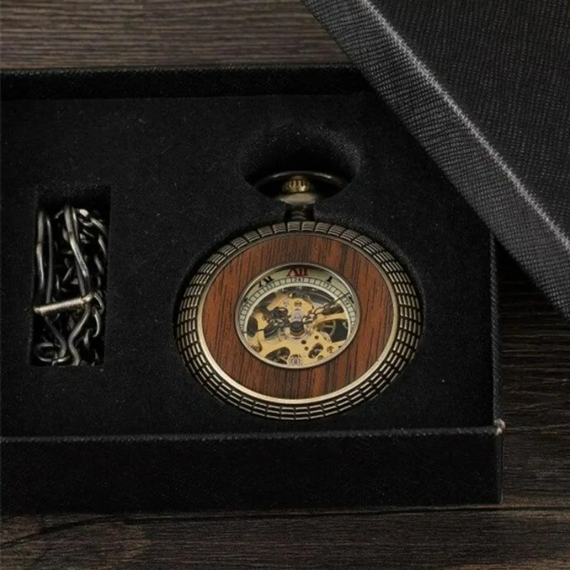 Aanzicht 5 — Steampunk zakhorloge