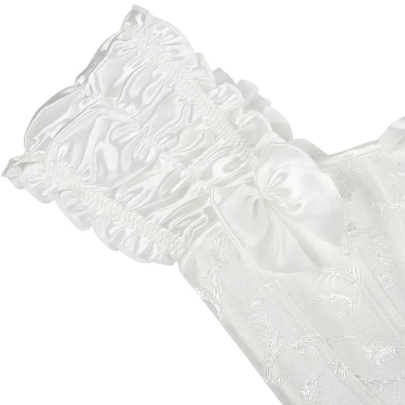 Aanzicht 7 — Bustier – wit Victoriaans