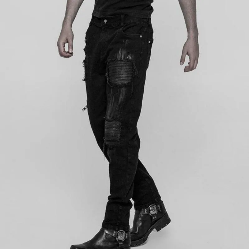 Aanzicht 4 — Broek – stijl punk