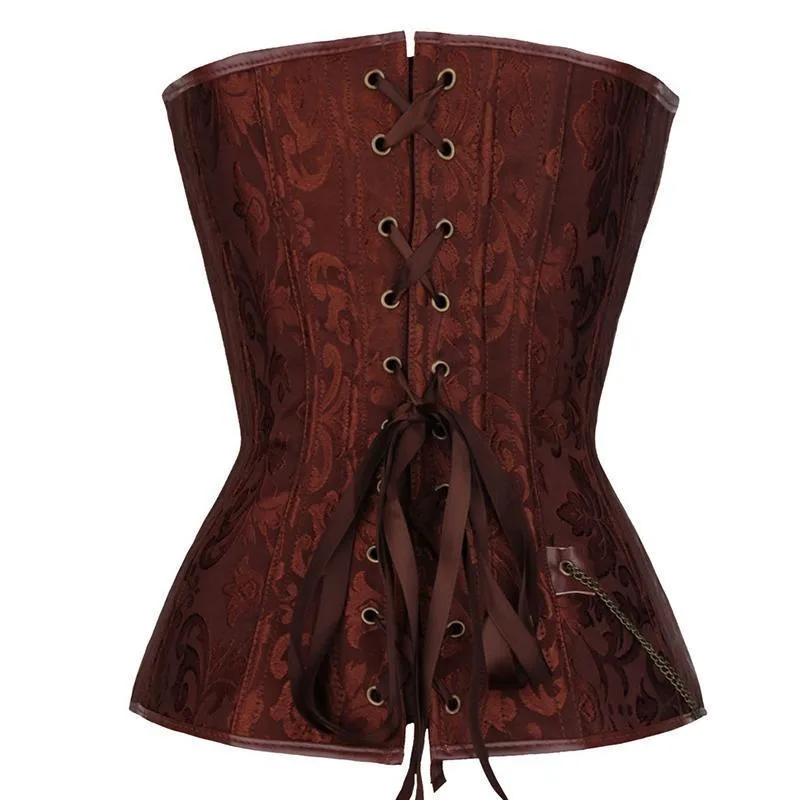 Aanzicht 3 — Steampunk korset – piratenstijl