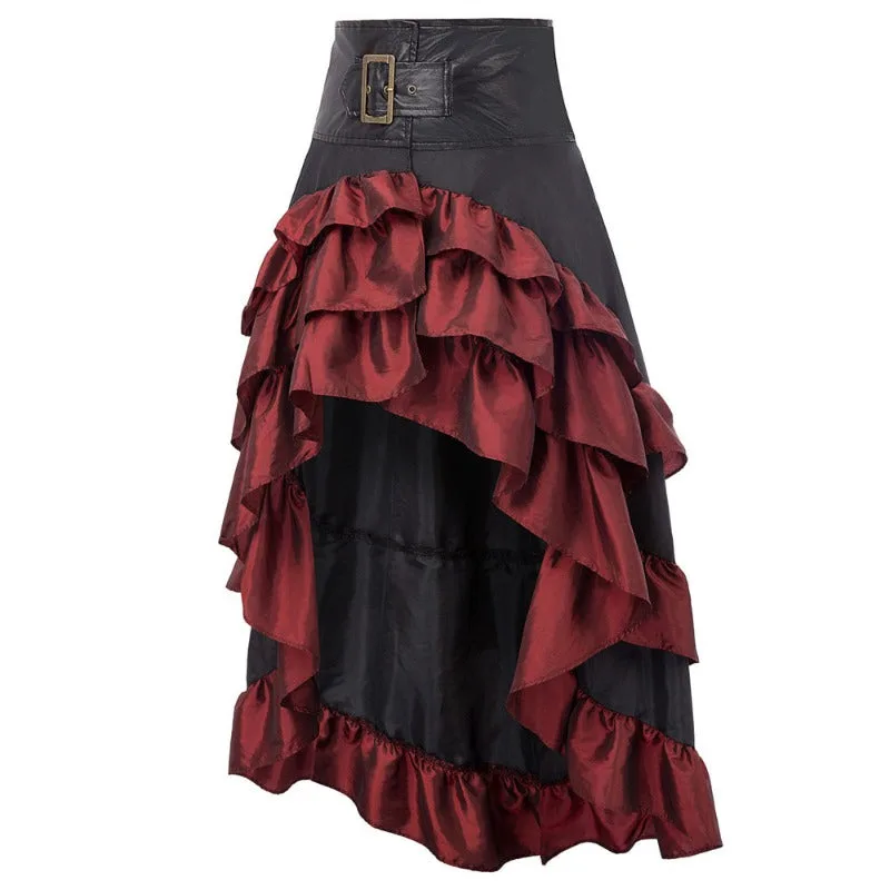 Aanzicht 3 — Steampunk rok – grote maten