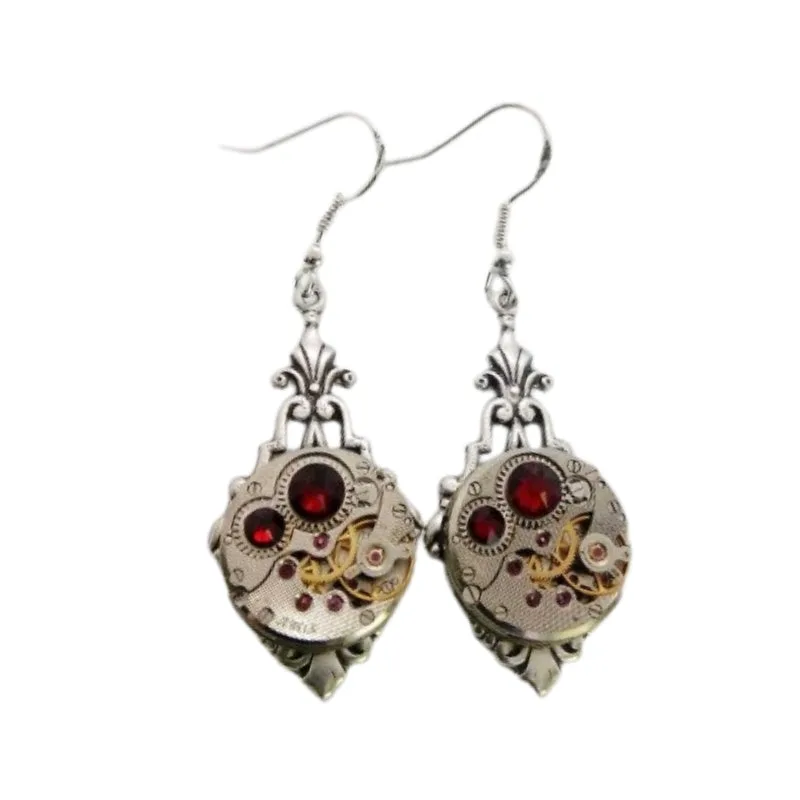 Steampunk oorbellen voor dames