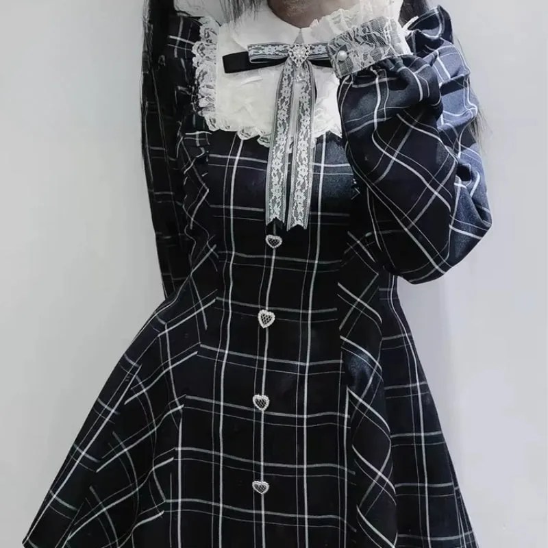 Aanzicht 2 — Steampunk jurk – lolita gothic