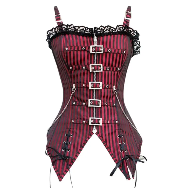Steampunk korset – vintage tailleaccent
