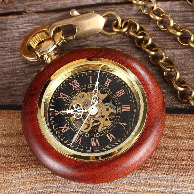Aanzicht 2 — Zakhorloge – hout