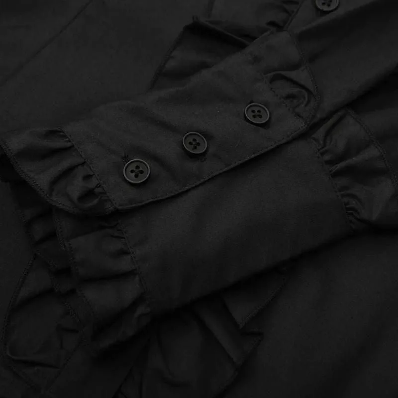 Aanzicht 3 — Blouse voor dames – gothic