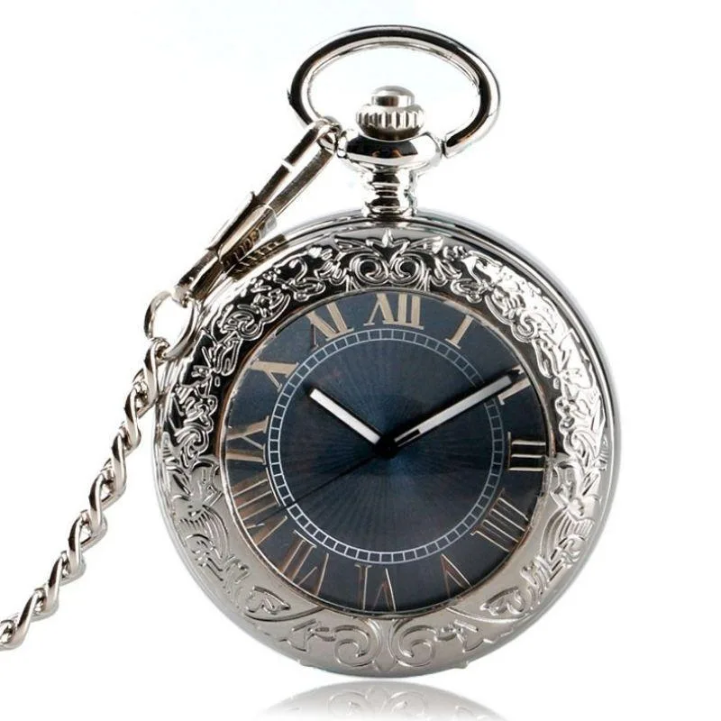 Steampunk zakhorloge – half Hunter