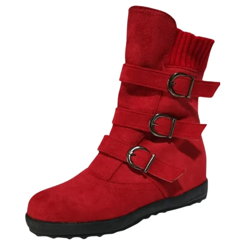 Steampunk enkellaarzen voor dames – gevoerd
