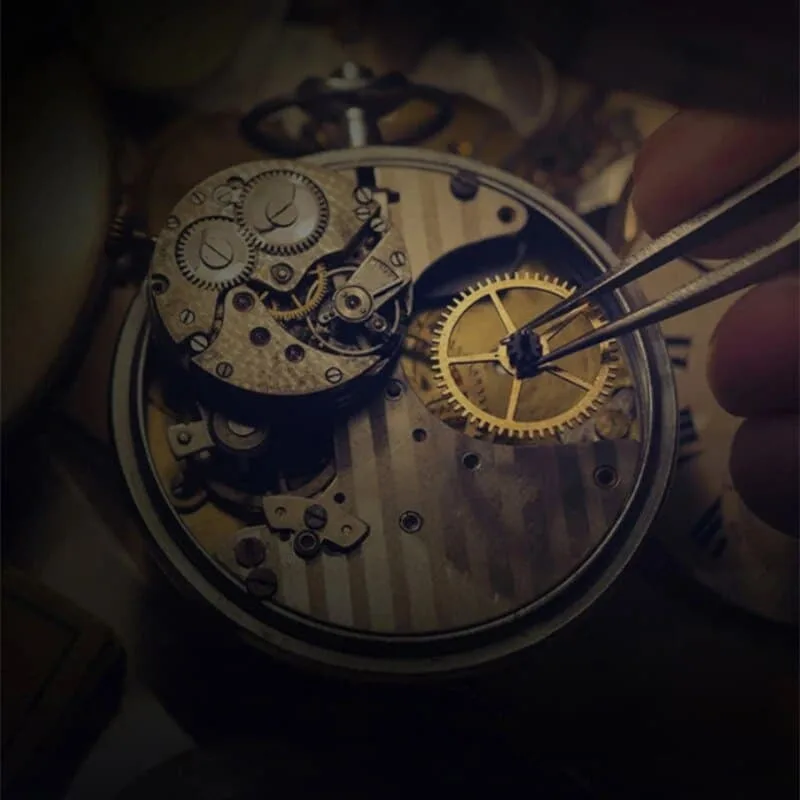 Aanzicht 6 — Steampunk horloge – tandwiel draaibaar