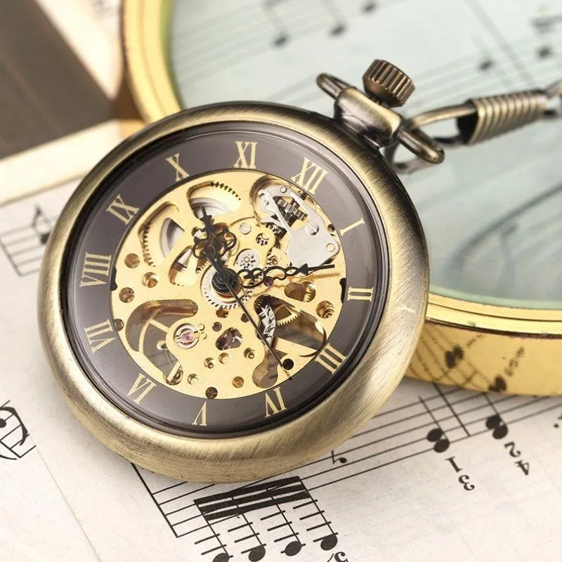 Aanzicht 5 — Zakhorloge – bronskleurig