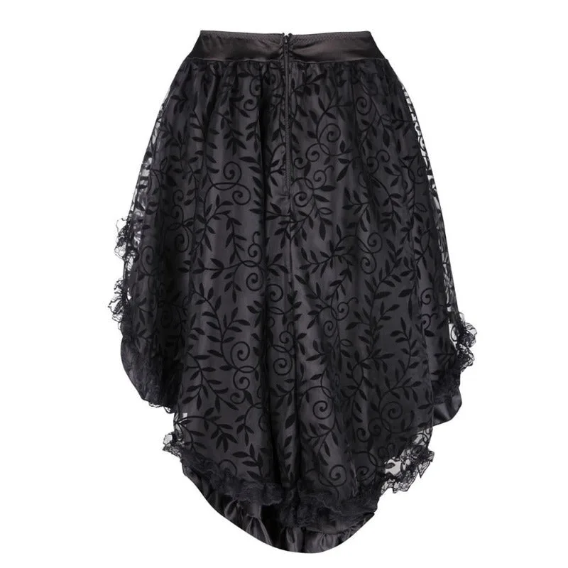 Aanzicht 4 — Rok – tule gothic