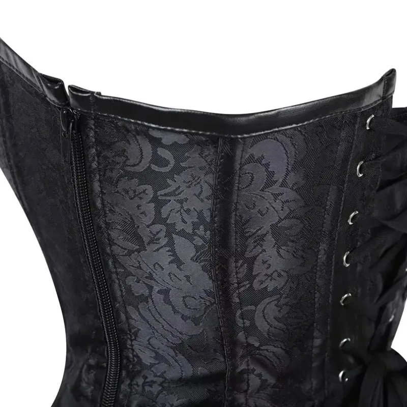 Aanzicht 5 — Steampunk korset – gothic