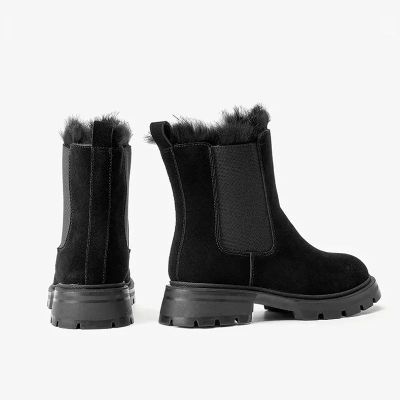 Aanzicht 4 — Chelsea Boots – gevoerd