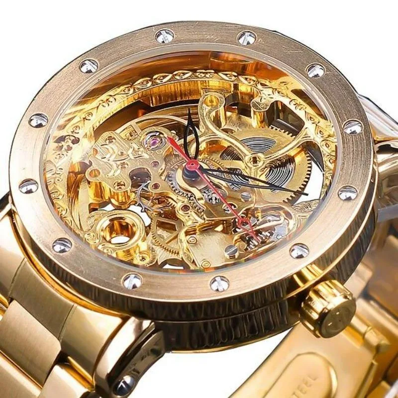 Aanzicht 3 — Skeleton horloge voor heren – automatisch