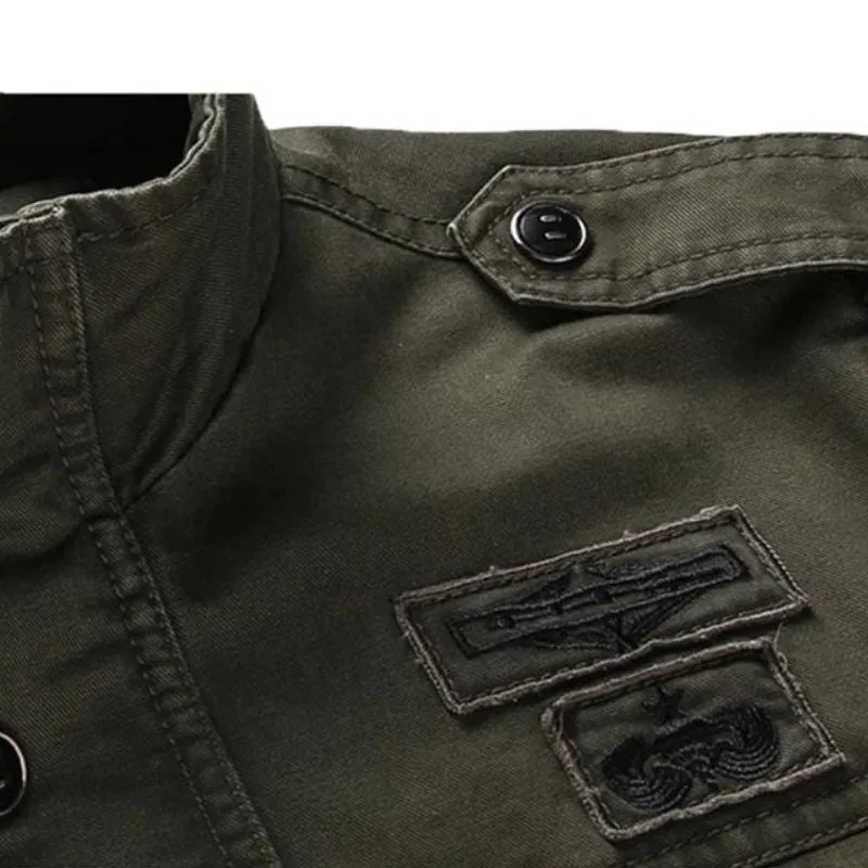 Aanzicht 5 — Jas – pilotenstijl van jeans