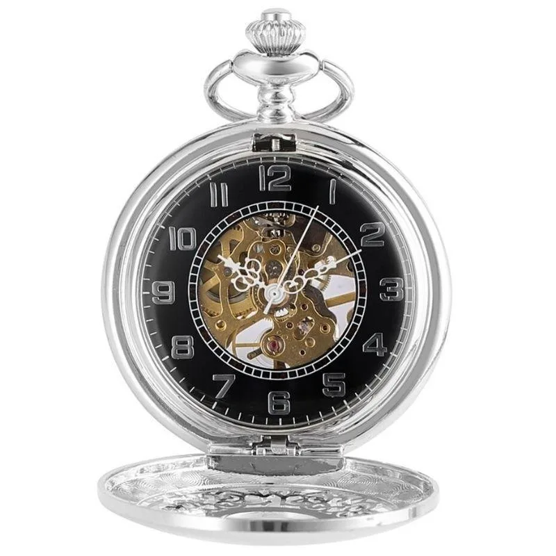 Aanzicht 7 — Zakhorloge – antieke uitstraling van staal (doos)