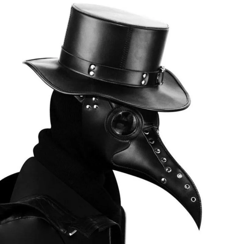 Aanzicht 4 — Steampunk masker – pestdokter stijl
