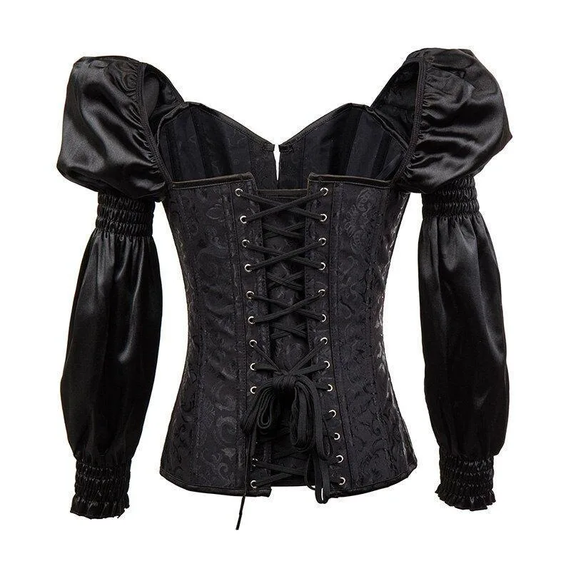 Aanzicht 4 — Steampunk korset – Victoriaanse stijl