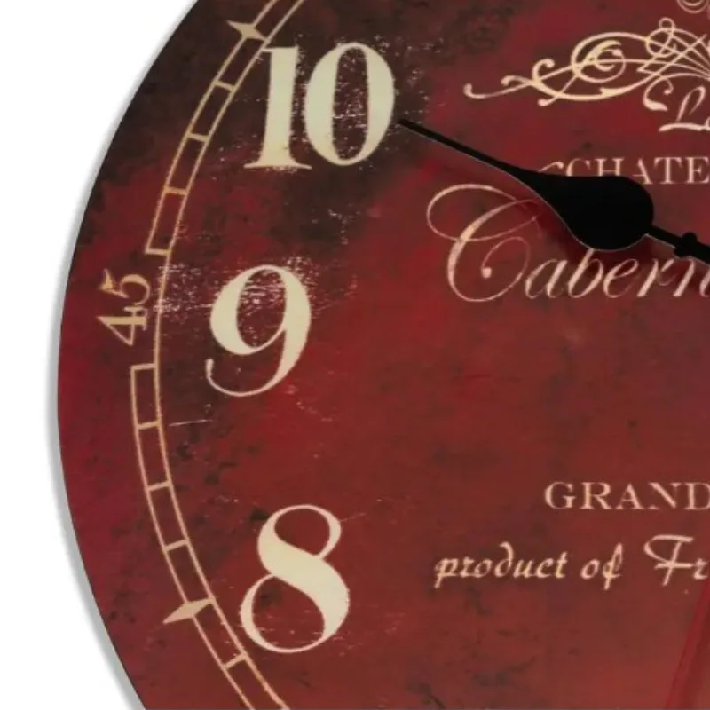 Aanzicht 3 — Steampunk horloge – vintage rood