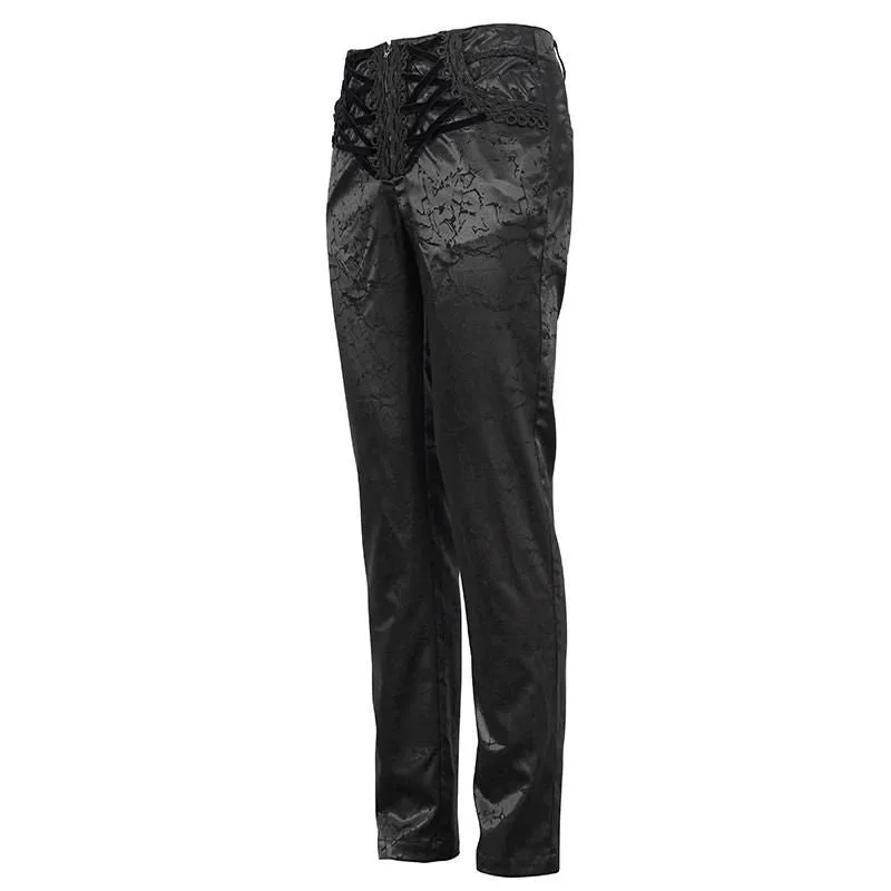Aanzicht 8 — Broek – zwart gothic Victoriaans